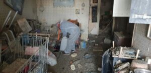 פינוי דירה עמוסה בזבל רקוב ומסריח - עשה זאת בעצמך